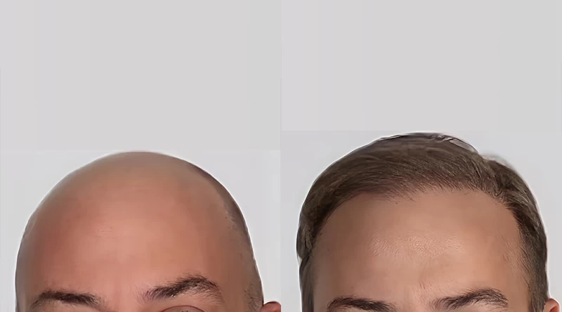 Patient 672 Hair Transplant Before and After
